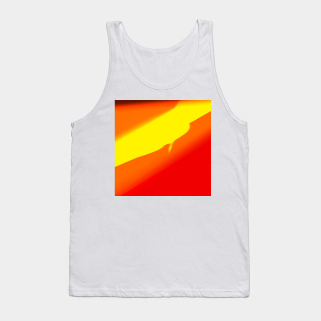 red yellow orange texture art Tank Top by Artistic_st